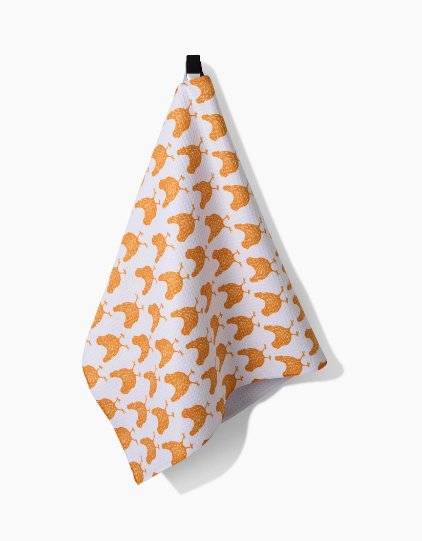 Geometry Tea Towel: Fun Spring Chicks