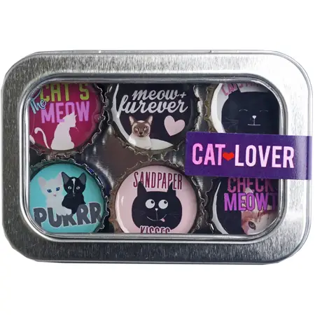 Cat Lover Magnet Pack/6