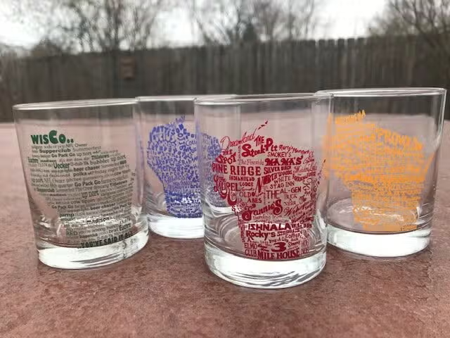 Cheese Makers Rocks Glass