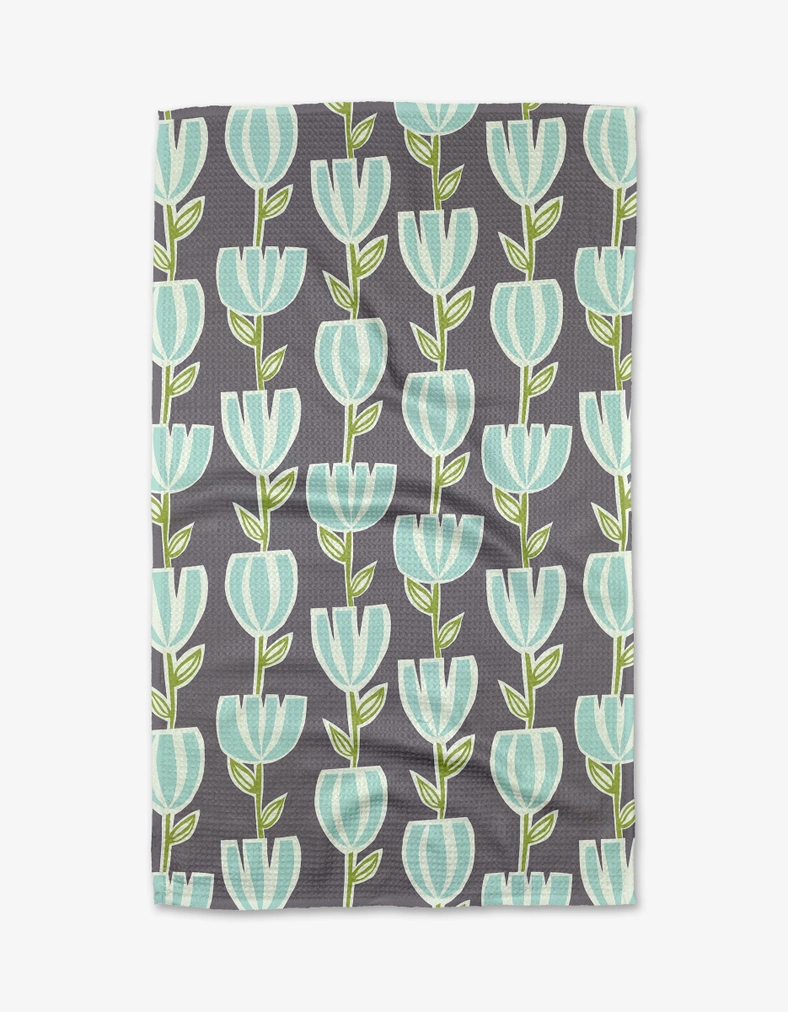 Geometry Tea Towel: Tulips For Days