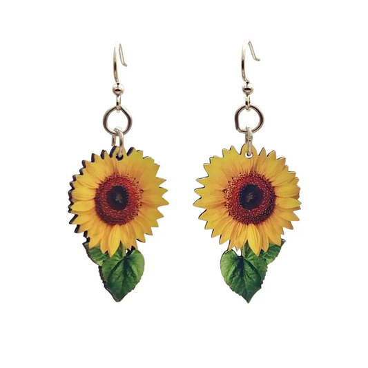 Vibrant Sunflower Earrings