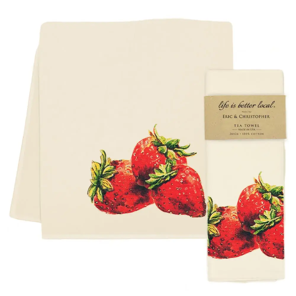 Strawberry Tea Towel