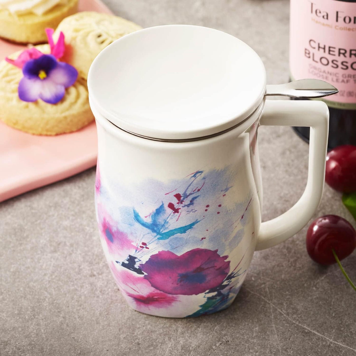Fiore Tea Steeping Cup Verbena Blossom