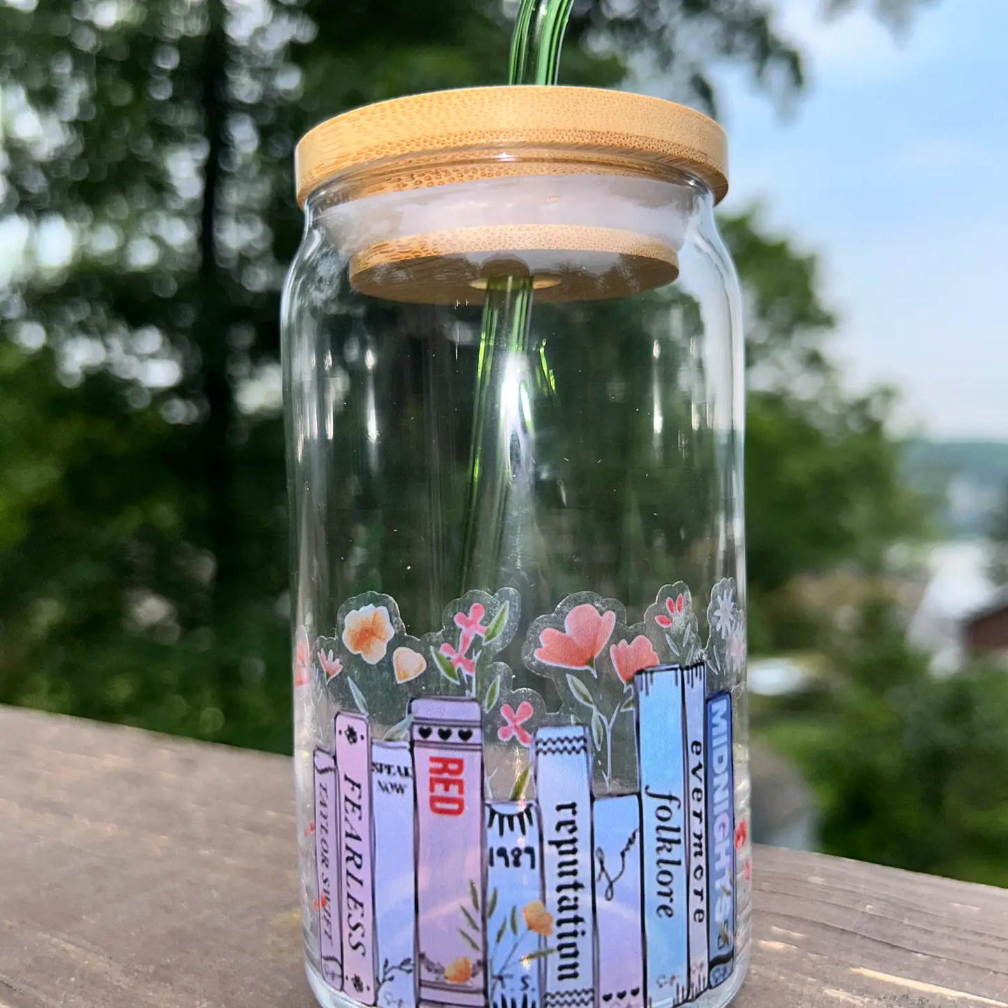 Taylor Swift Eras Iced Coffee Glass