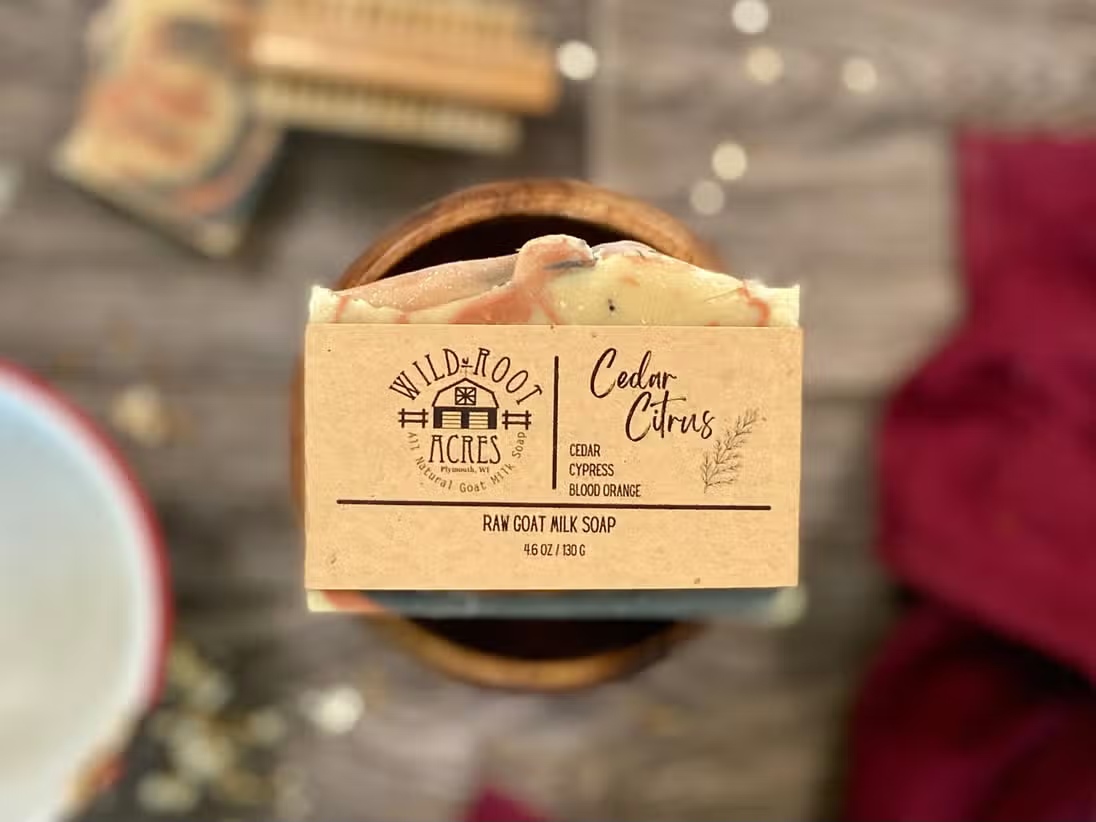 Goat Milk Soap Cedar Citrus