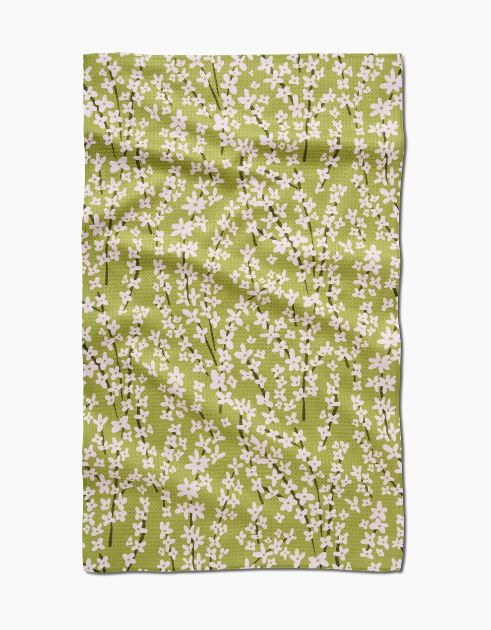 Geometry Tea Towel: Spring Green