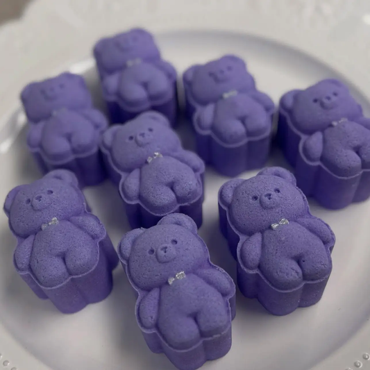 Little Lavender Bear Mini Bath Bomb