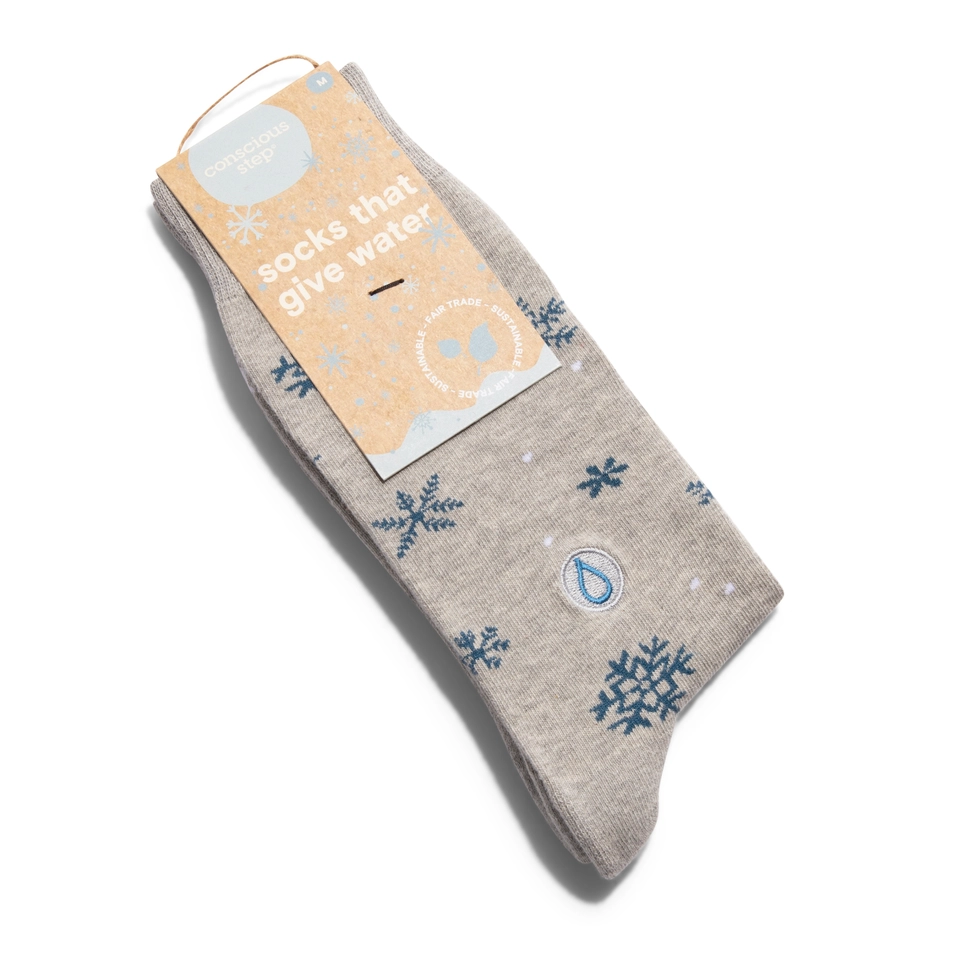 Socks That Give Water Snowflakes