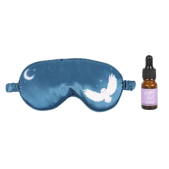 Night Owl Sleep Mask & Essential Oil Set