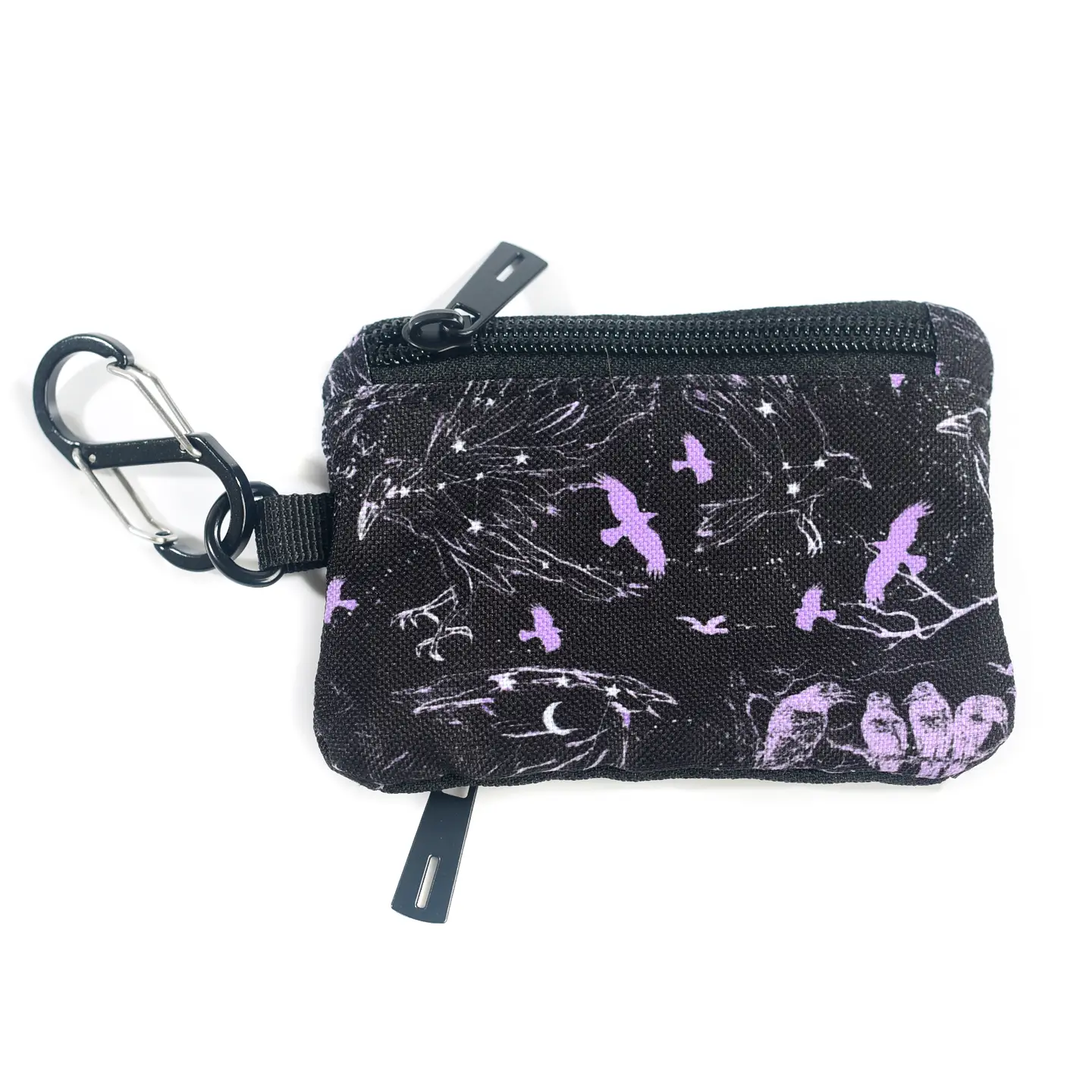 Mystic Murder Crows Clip Wallet