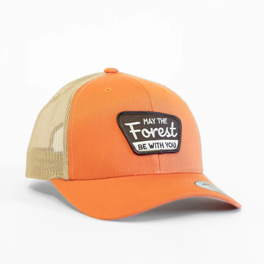 May the Forest Be with You Hat Orange/Khaki