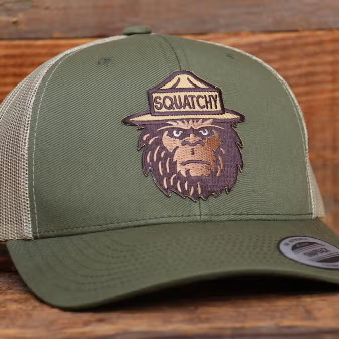Squatchy Hat Olive Green