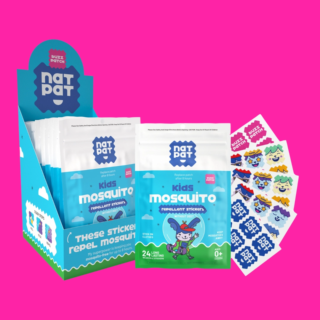 BuzzPatch Mosquito Stickers