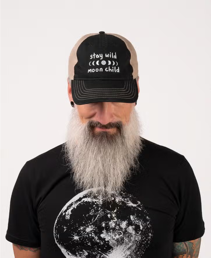Stay Wild Moon Baseball Cap