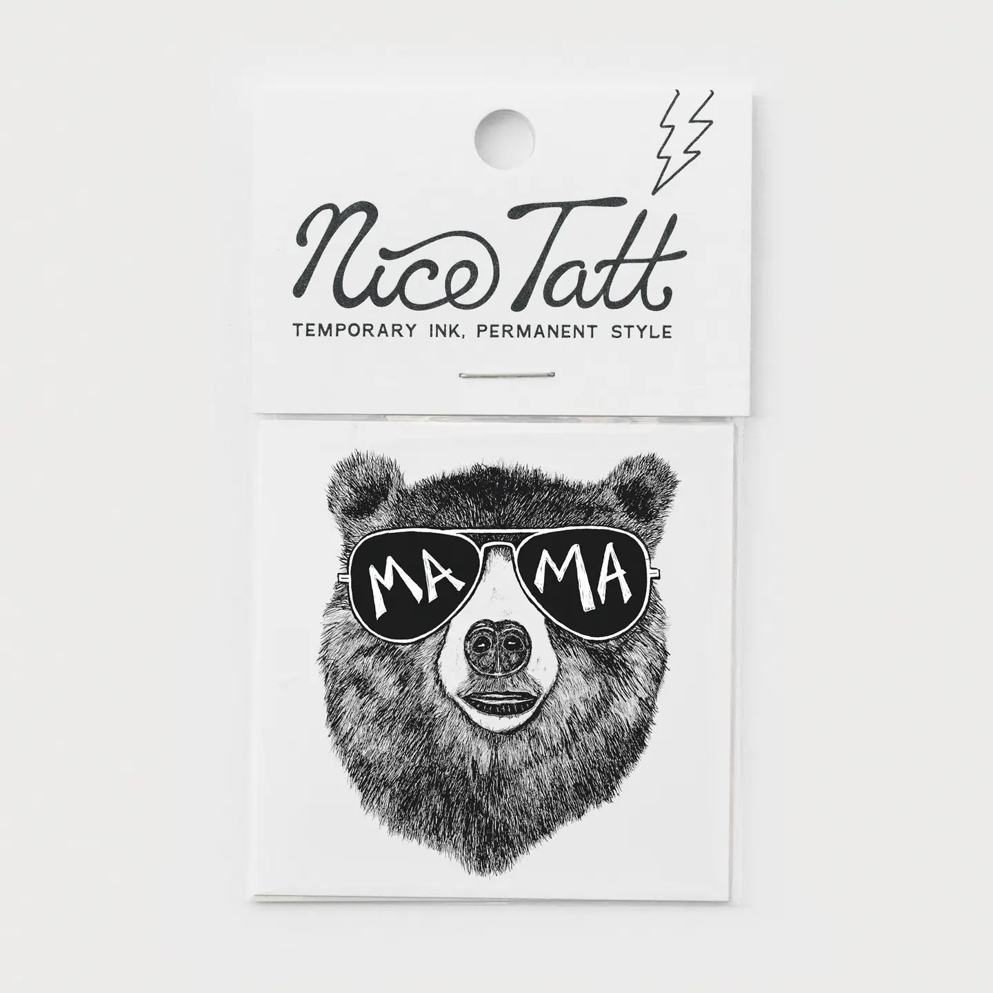 Mama Bear Temporary Tattoo