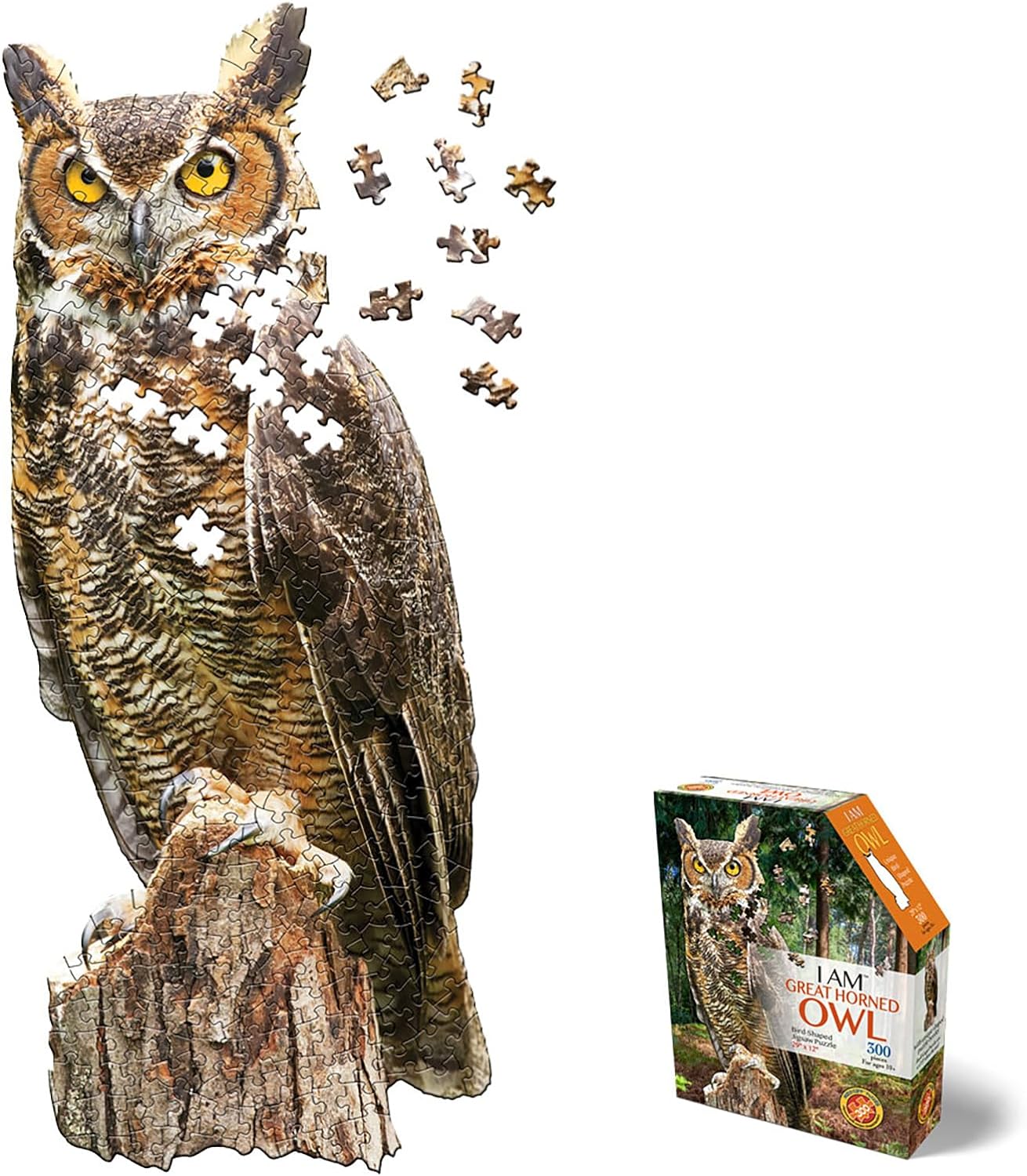 I Am Great Horned Owl Puzzle - 300pc