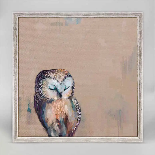 Changing Seasons Owl Mini Canvas