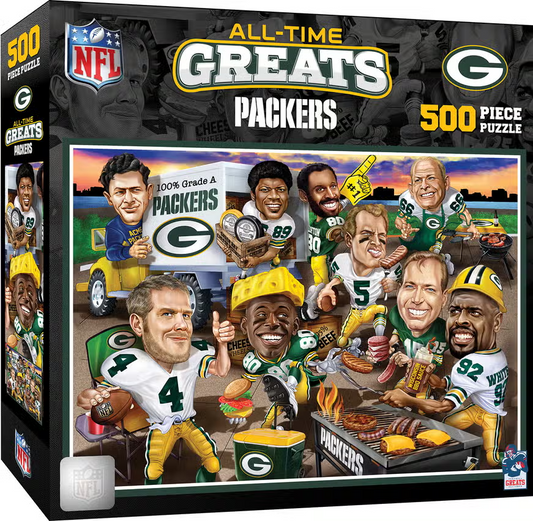 All Time Greats - Green Bay Packers Puzzle