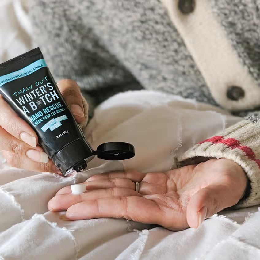 Hand Rescue Tub Winters a B*tch
