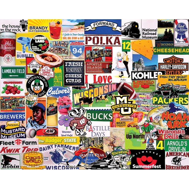 I Love Wisconsin Puzzle