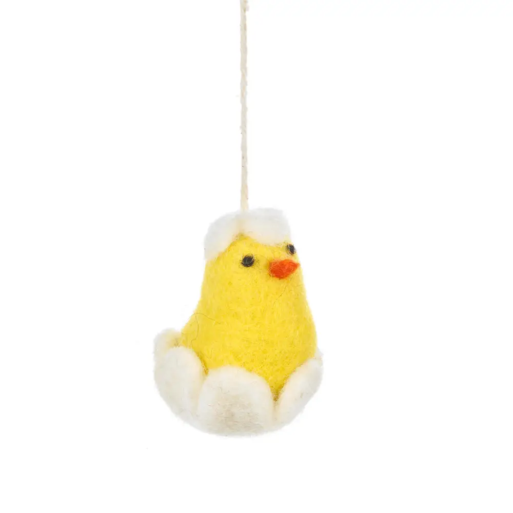 Felted Baby Chicklet Hatching