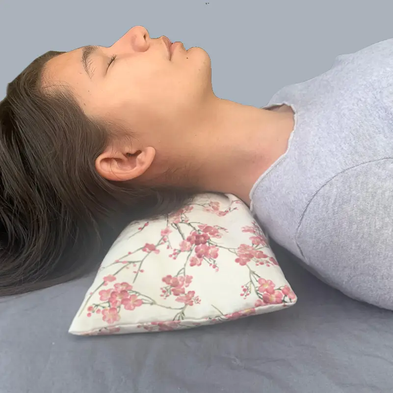 Hot Cherry Cervical Neck Pillow - Cherry Blossom