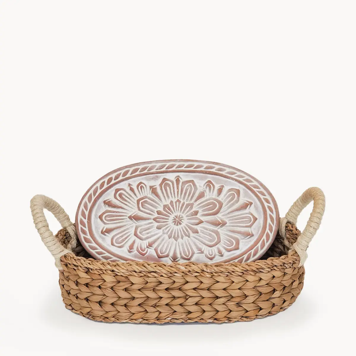 Breadwarmer Oval Flower