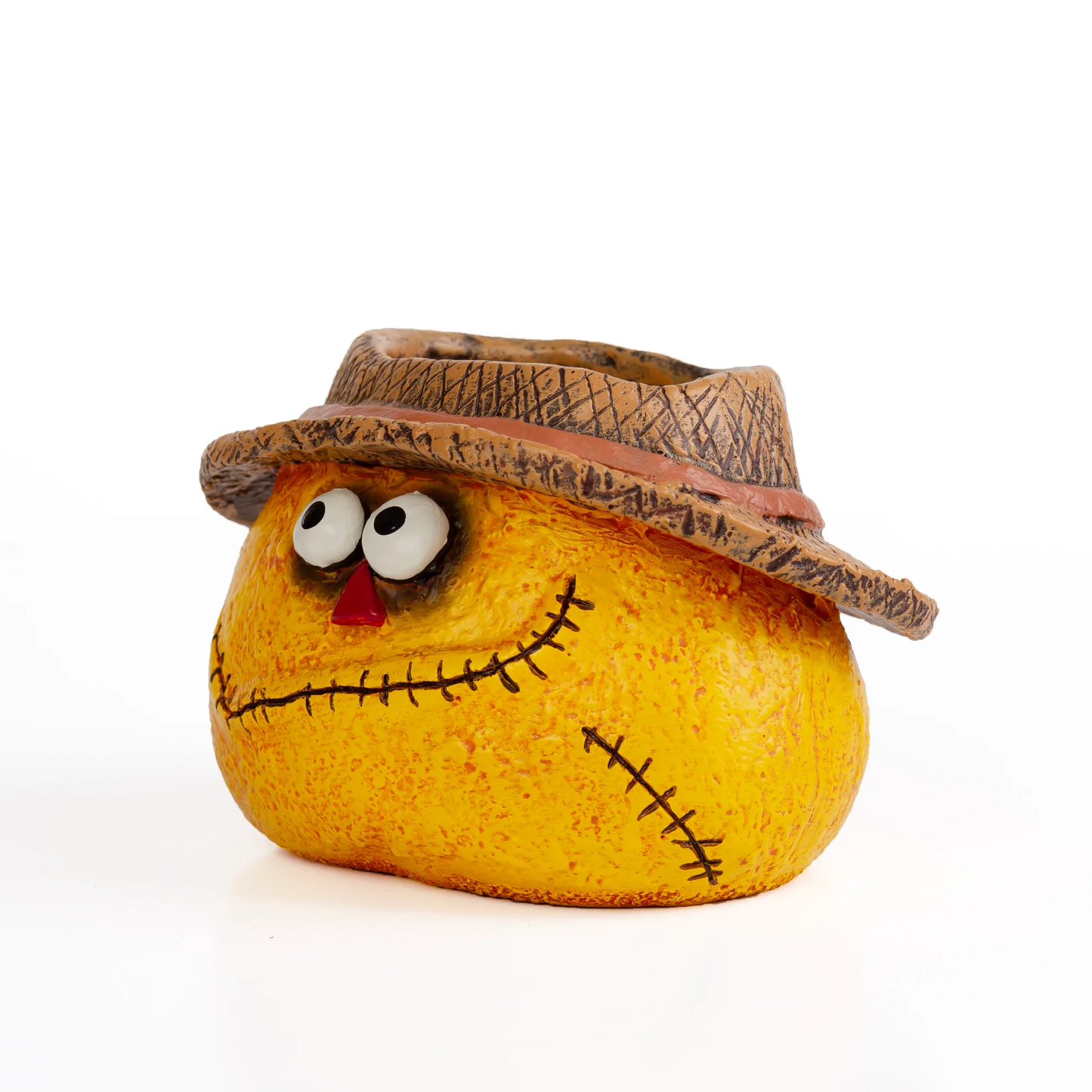 Strawman Dan Scarecrow Planter