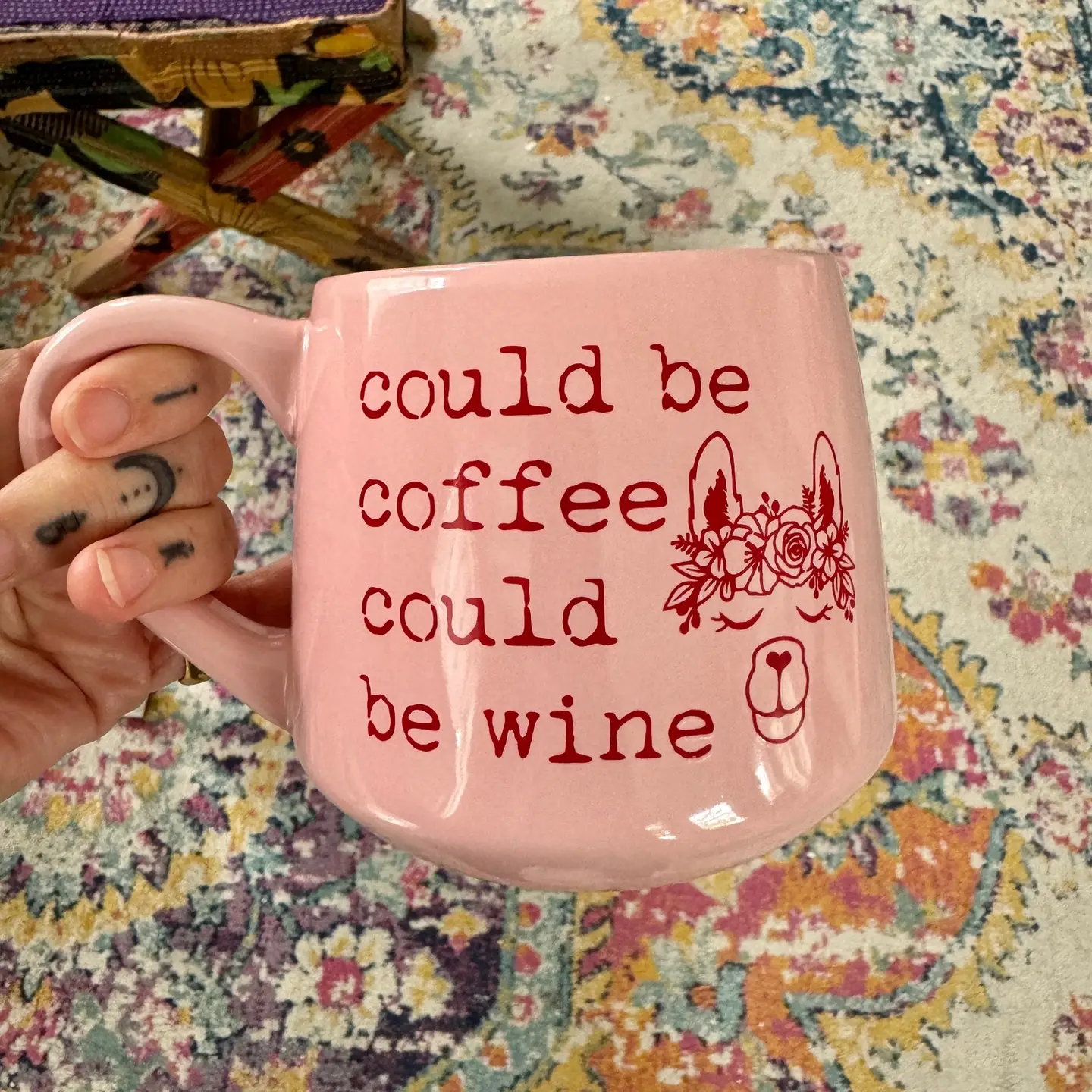 Could Be Coffee Could Be Wine Mug