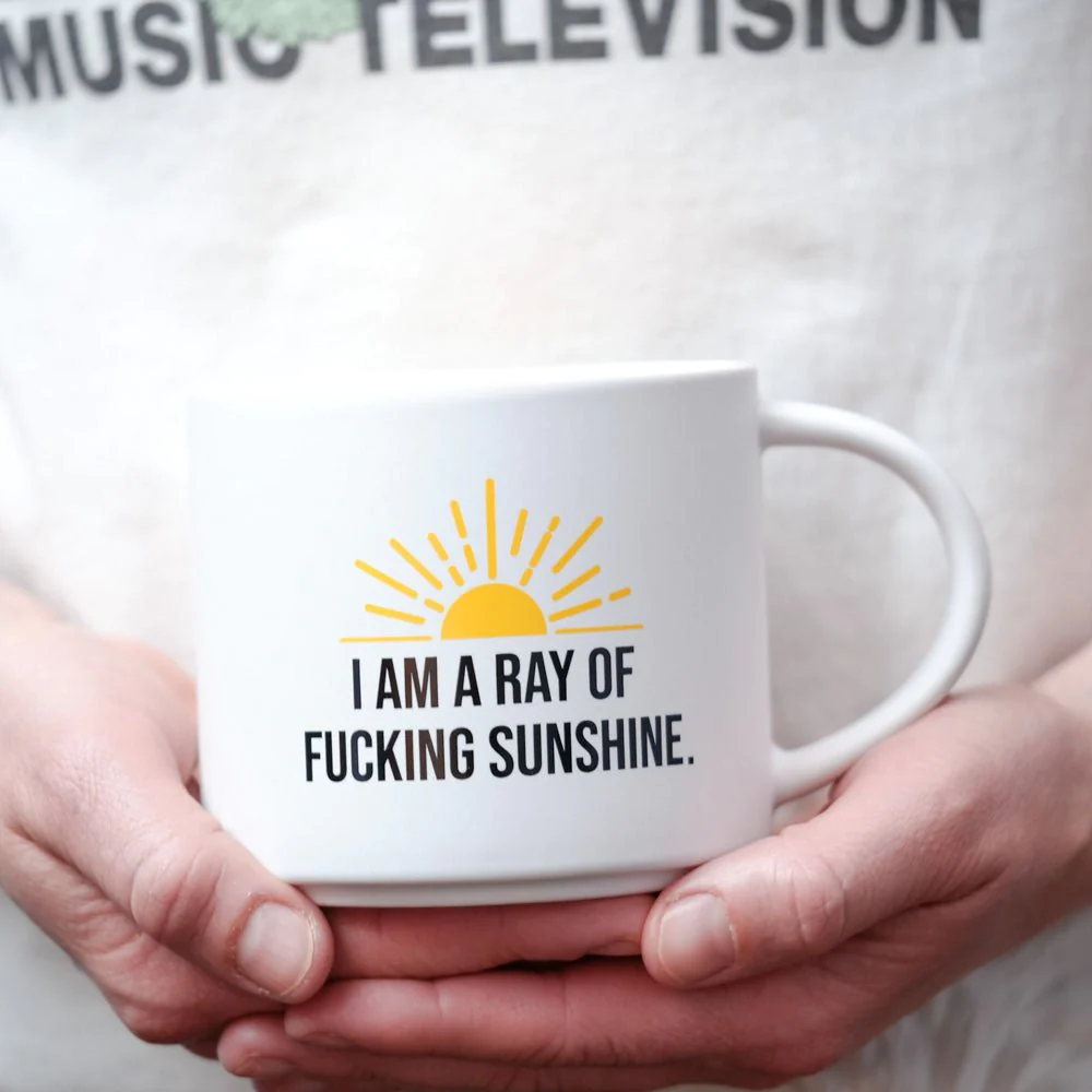 Ray of F*cking Sunshine Mug - White