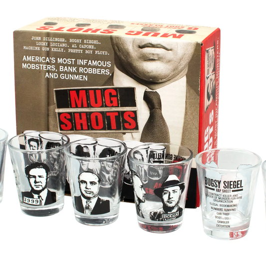 Mug Shots Set of 6 Shot Glasses