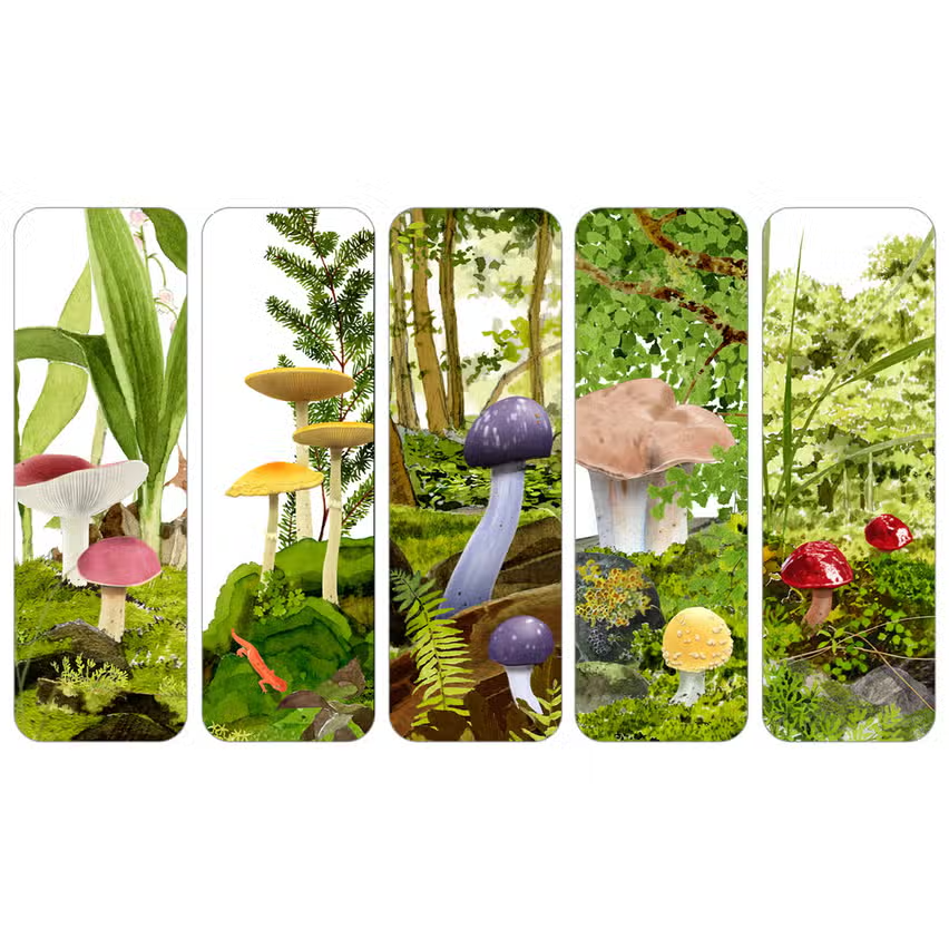 Mushroom Cove Bookmarks