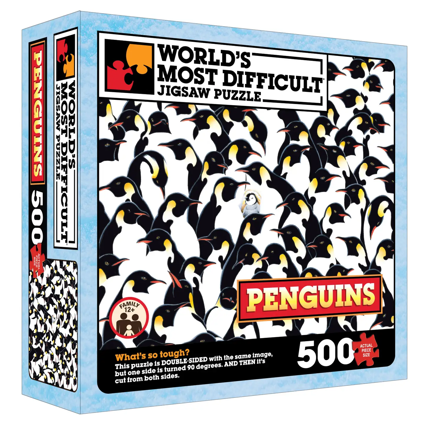 Penguins Doubled Sided Puzzle 500pc