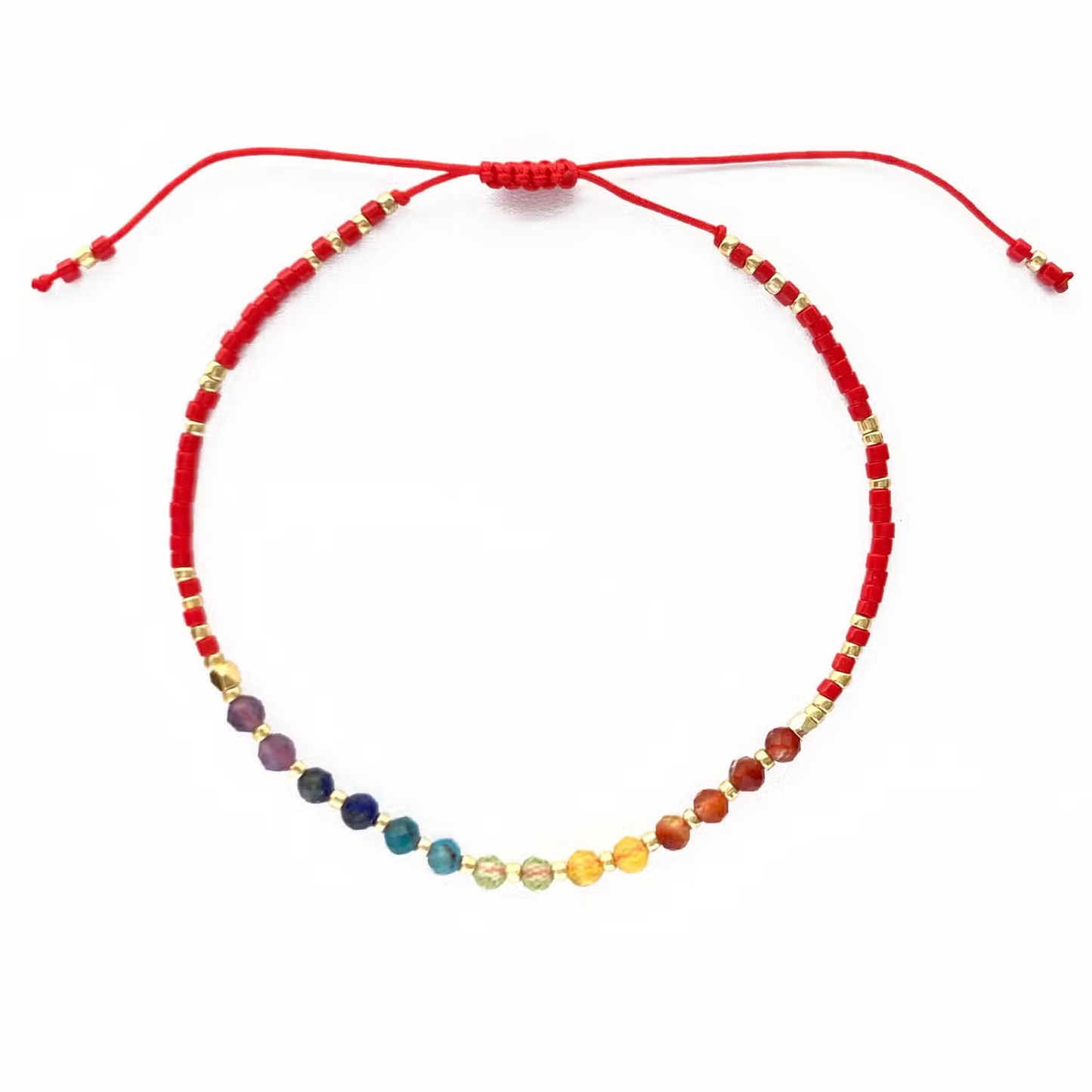 Chakra Rainbow Stacking Bracelet