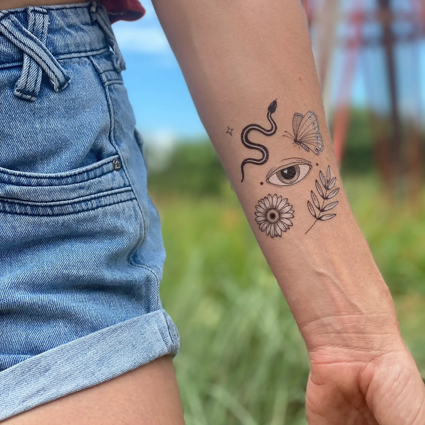 Earthly Visions Temp Tattoo
