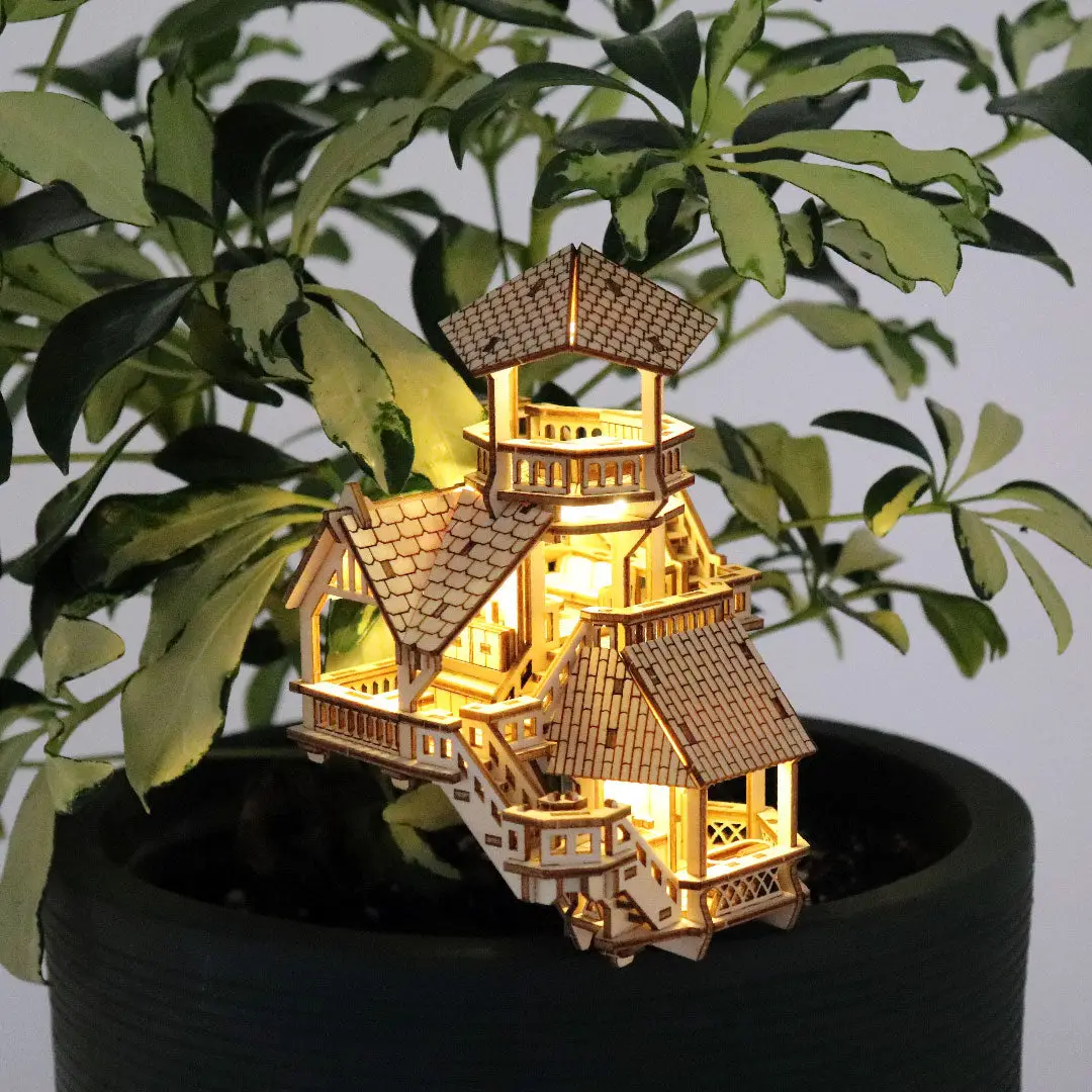 tiny tree houses for plants Forest Cottage Tiny Treehouse – Weeds