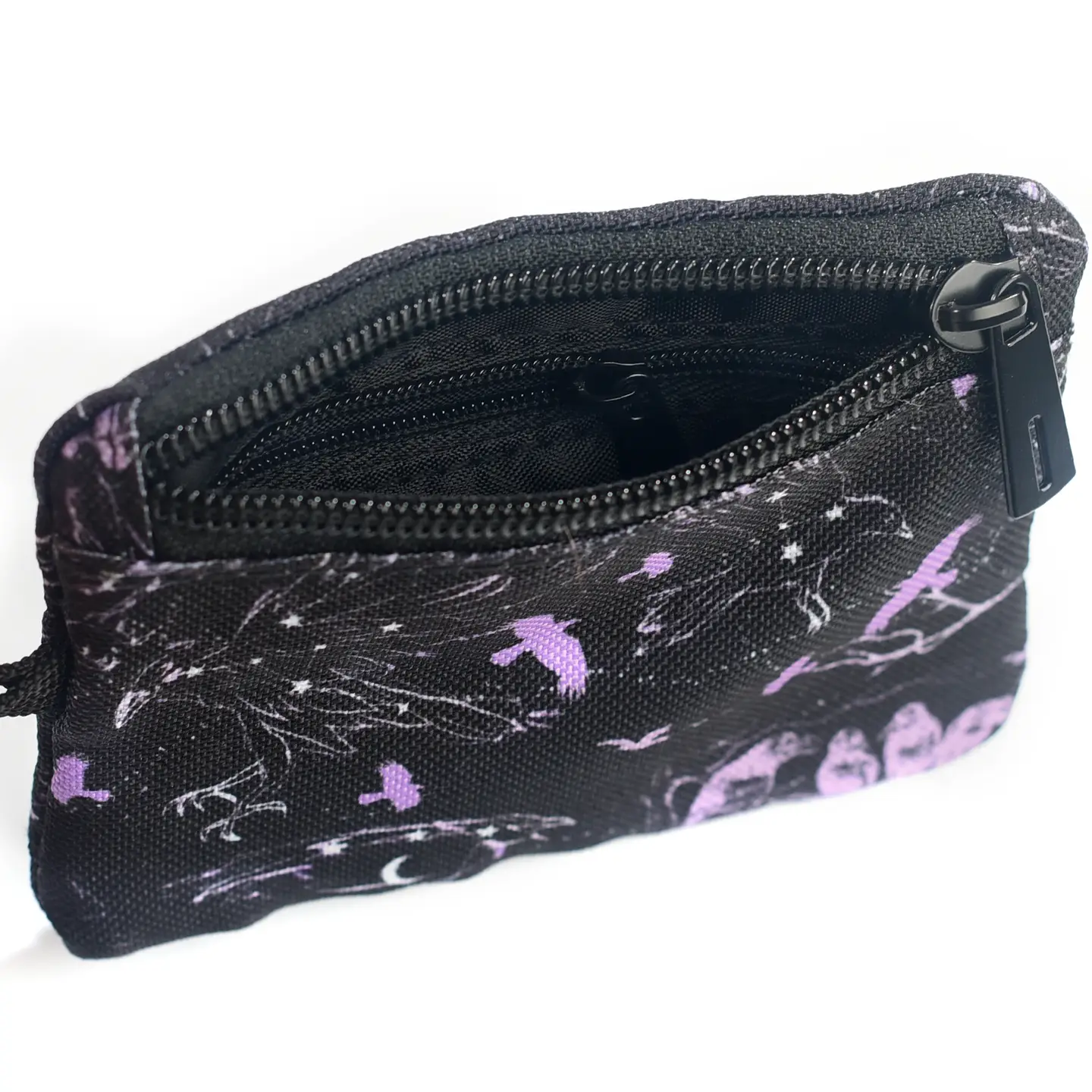 Mystic Murder Crows Clip Wallet