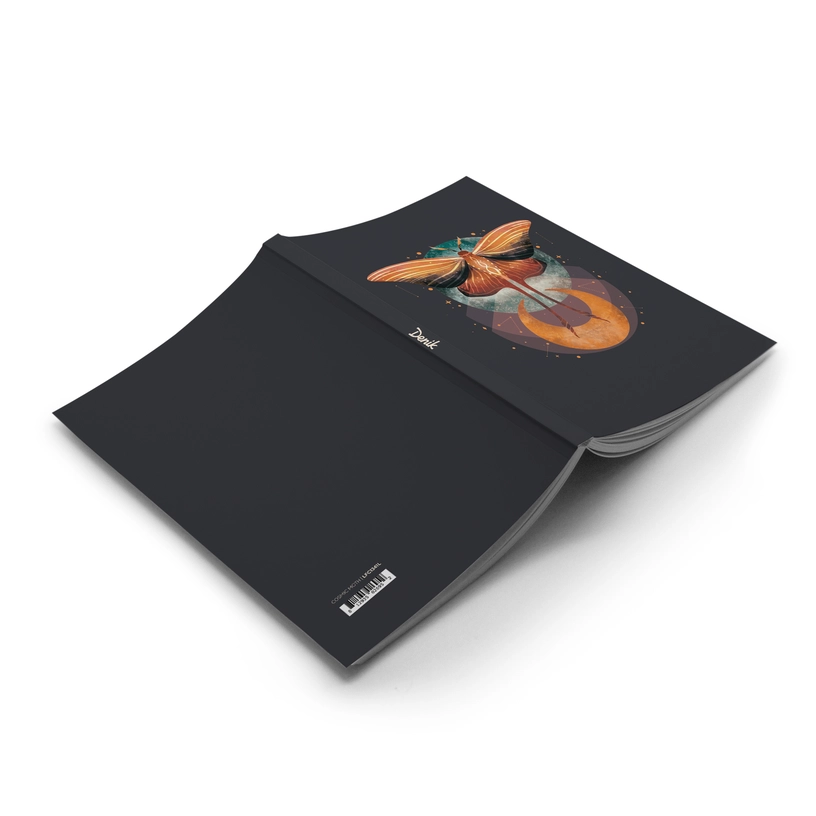 Cosmic Moth Notebook