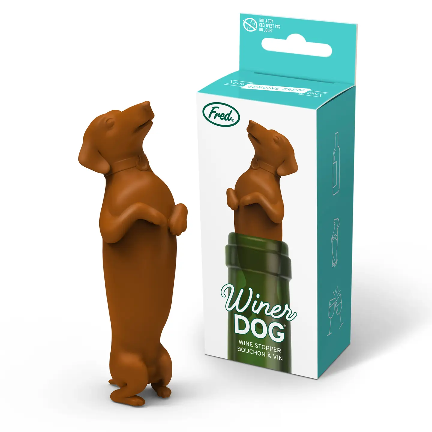 Winer Dog Dachshund Bottle Stopper
