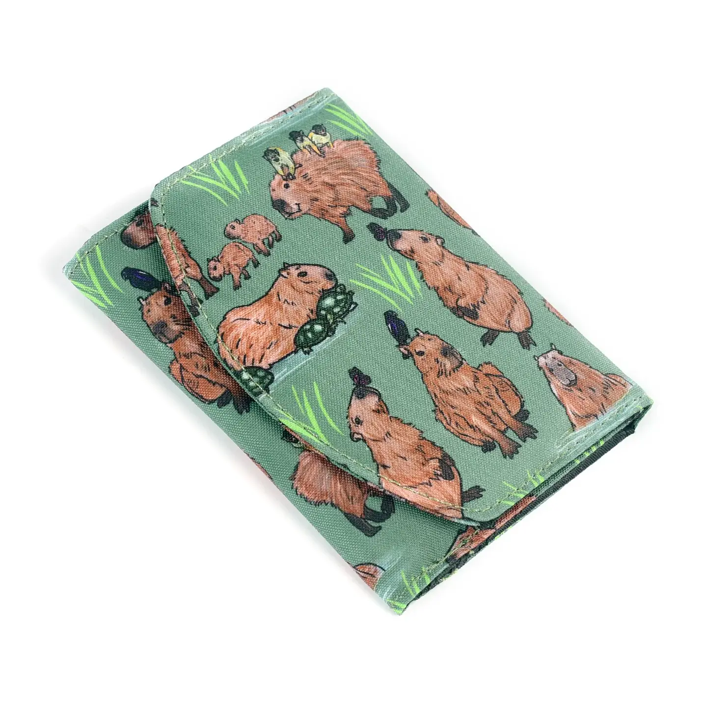 Happy Capys Capybara Trifold Wallet