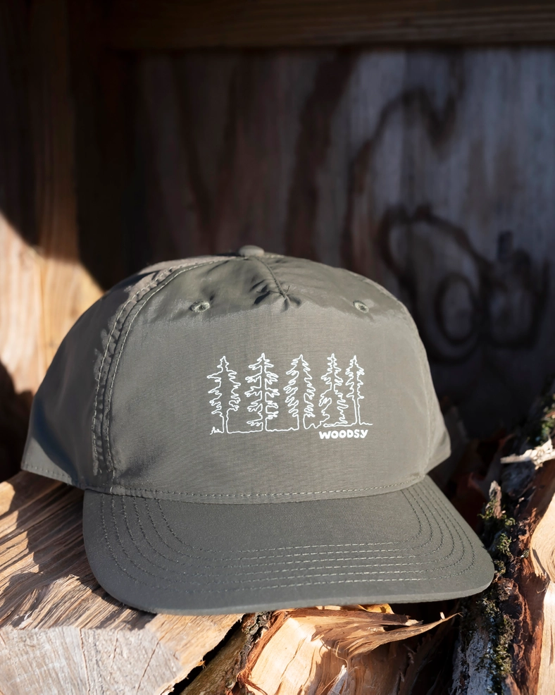 Woodsy Baseball Hat - Olive