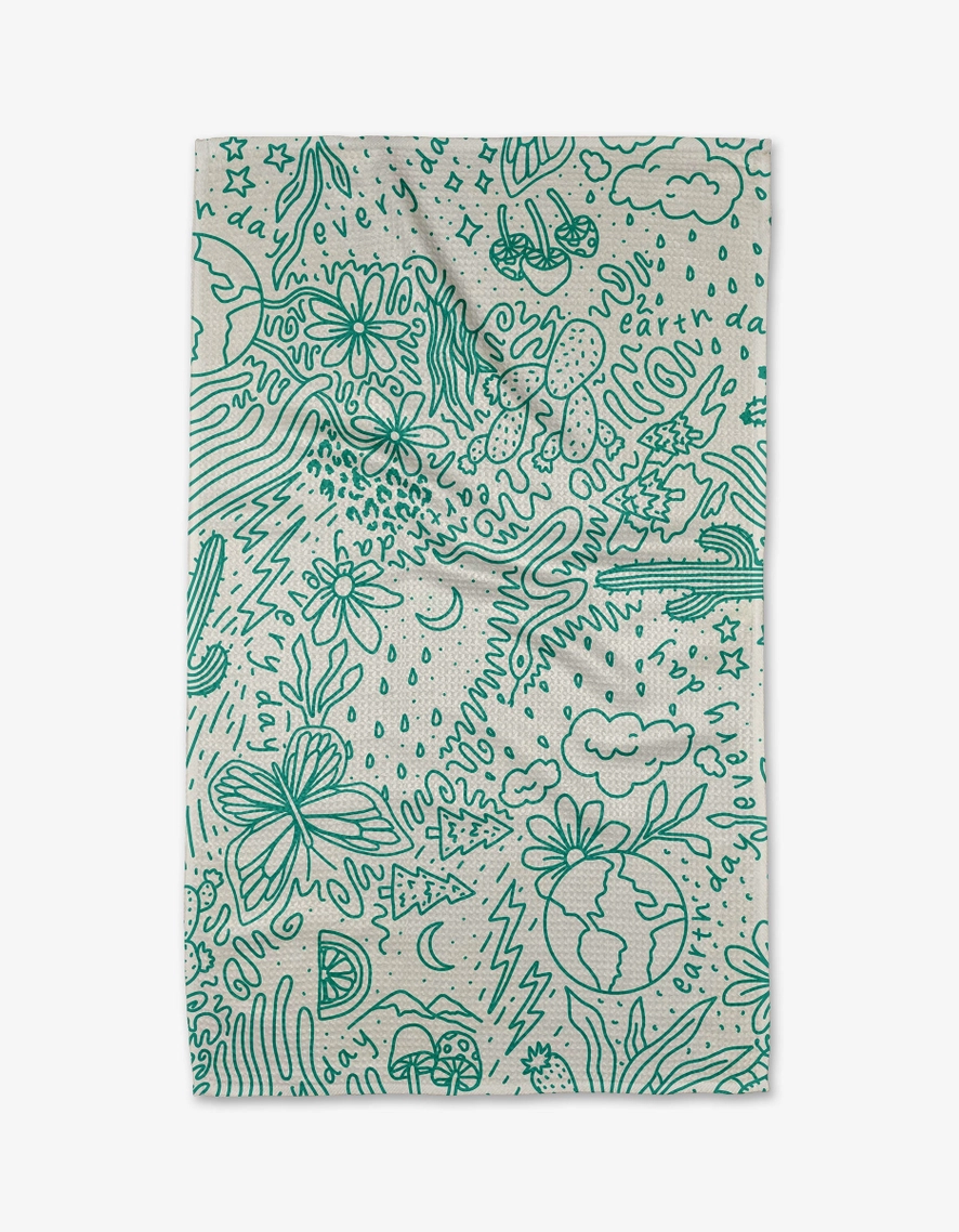 Geometry Tea Towel: Every Day