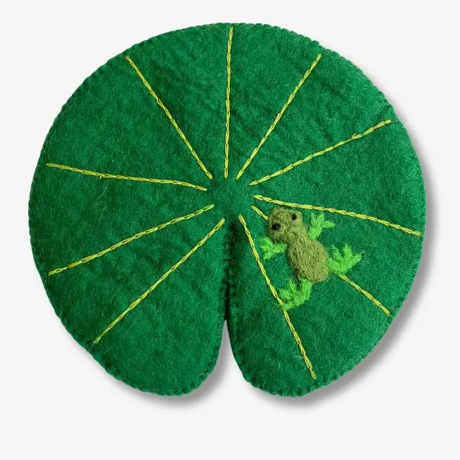 Lily Pad Felted Trivet