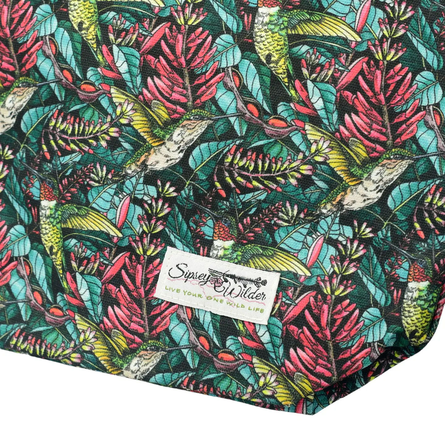 Flying Jewels Hummingbirds Shopping Tote