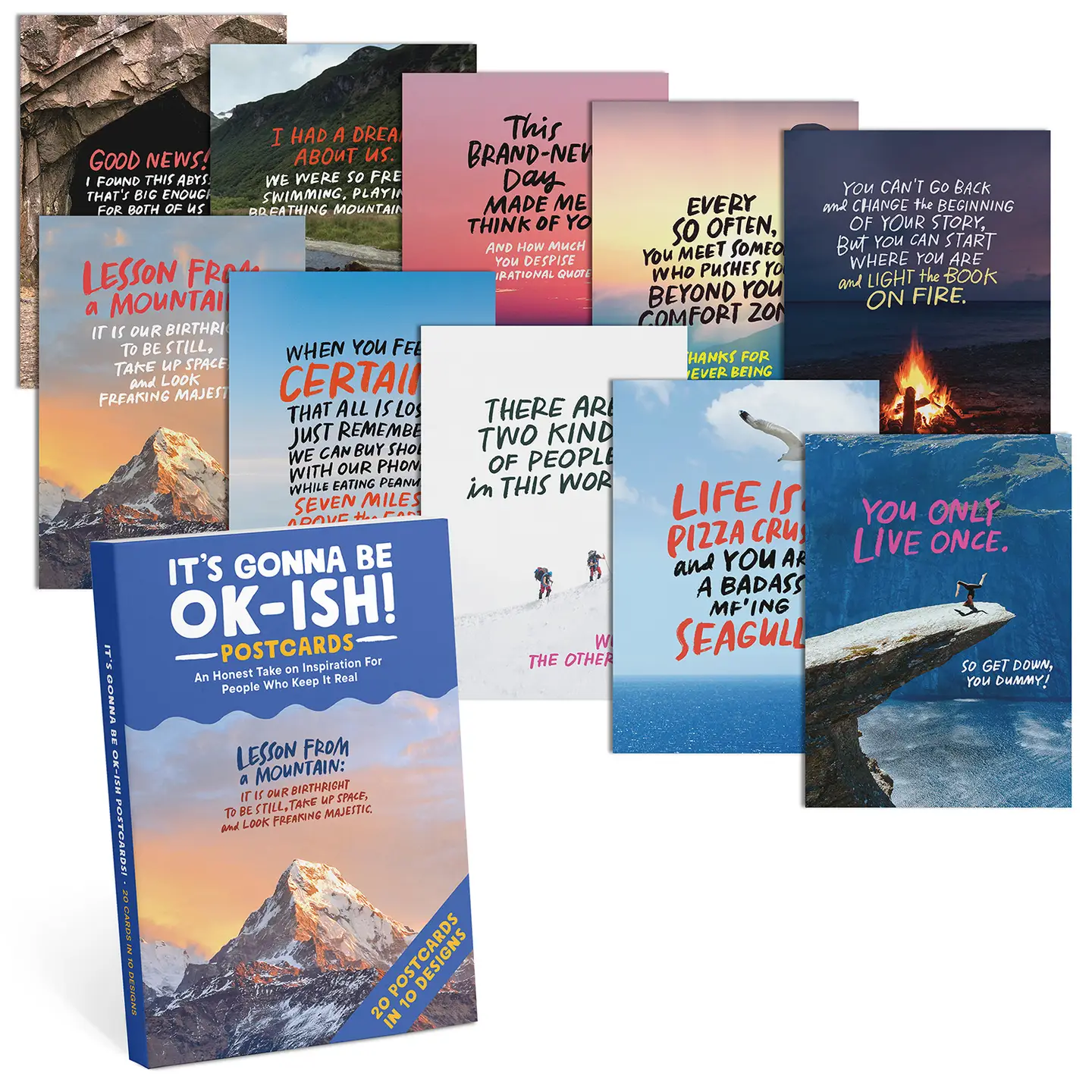 It's Gonna Be Ok-ish Postcards