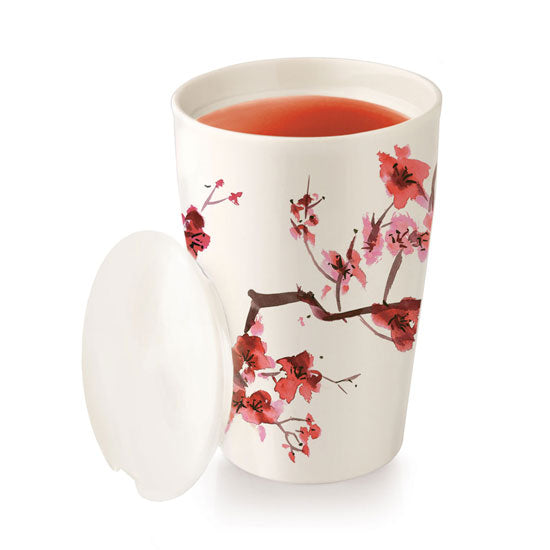 Kati Cherry Blossoms Tea Steeping Cup