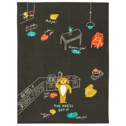 Dish Towel - The Dog'll Get It