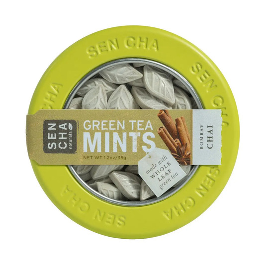 Green Tea Mints Canister Bombay Chai