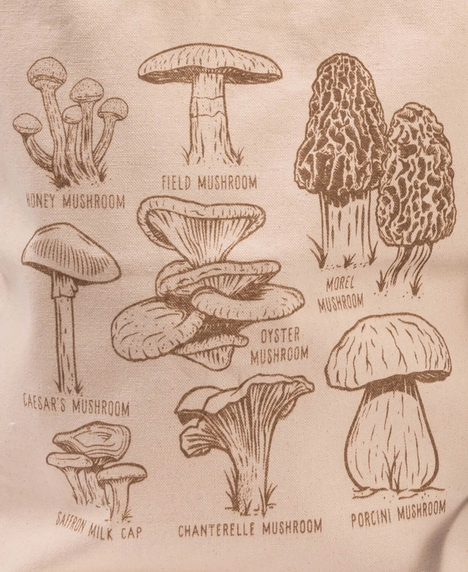 Mushrooms Tote Bag