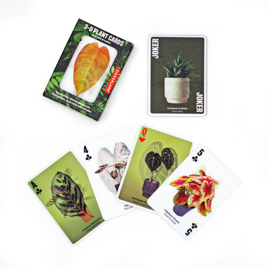 3D Playing Cards Plants